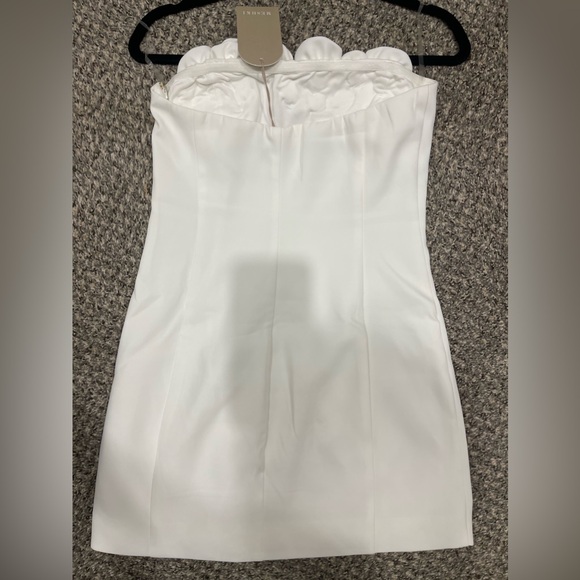 Meshki Brooks Rose Mini Dress- White - Picture 2 of 6